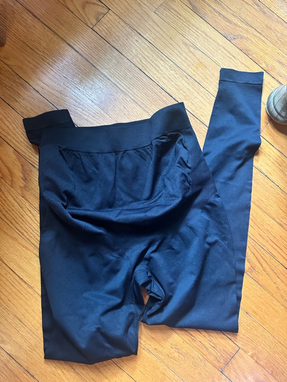 Women's High-Waist Maternity Leggings NET - Picture 2 of 4